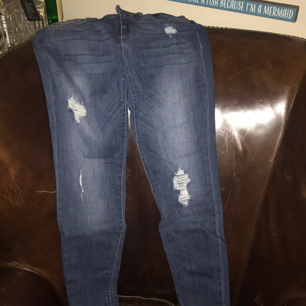 Dress Up Sneak Peek mid rise skinny jeans